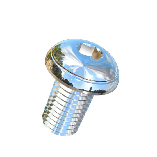 Titanium M11-1.5 Pitch X 20mm Button Head Socket Drive Allied Titanium Machine Screw